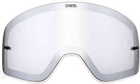 Oneal B-50 Witte reservelens Zilver Eén maat