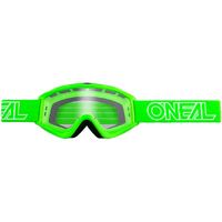 Oneal B-Zero Motocross Bril,  groen