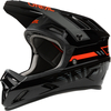 Oneal Backflip Eclipse Downhill-Helm,  zwart-grijs-rood,  afmeting S