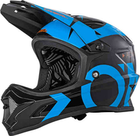 Oneal Backflip Slick Downhill helm Zwart Blauw XS