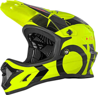 Oneal Backflip Slick Downhill helm Zwart Geel M