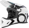 Oneal Backflip Slick Downhill helm Zwart Wit XS