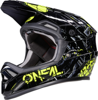 Oneal Backflip Zombie Downhill Helm,  zwart-geel,  afmeting 2XS 53 54