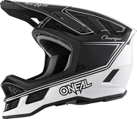 Oneal Blade Charger Downhill Helm,  zwart-wit,  afmeting S