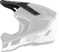 Oneal Blade Charger Helm Shield Zwart Wit Eén maat
