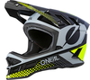 Oneal Blade Polyacrylite ACE Downhill Helm,  grijs-geel,  afmeting L