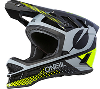 Oneal Blade Polyacrylite ACE Downhill Helm,  grijs-geel,  afmeting M