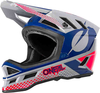 Oneal Blade Polyacrylite ACE Downhill helm Rood Blauw L