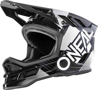Oneal Blade Polyacrylite Delta Downhill helm Zwart Wit L