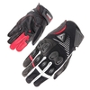Orina Space Handschoenen van de motorfiets,  zwart-wit-rood,  afmeting L