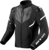 Revit Hyperspeed 2 H2O Motorfiets textiel jas,  zwart-wit,  afmeting XL