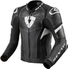 Revit Hyperspeed Pro Motorfiets lederen jas,  zwart-wit,  afmeting 56