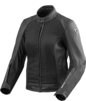 Revit Ignition 3 Dames leder/textiel jas Zwart 46