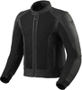 Revit Ignition 4 H20 Motorfiets lederen / textiel jas,  zwart,  afmeting 60