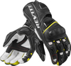 Revit Jerez 3 De Handschoenen van de motorfiets,  zwart-geel,  afmeting 2XL