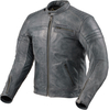 Revit Restless Motorfiets lederen jas,  blauw,  afmeting 52