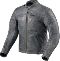Revit Restless Motorfiets lederen jas,  blauw,  afmeting 52