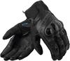 Revit Ritmo Motorfiets handschoenen,  zwart,  afmeting M voor man