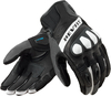Revit Ritmo Motorfiets handschoenen,  zwart-grijs,  afmeting 2XL voor man