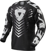 Revit Rough Motorcross Jersey,  zwart-wit,  afmeting S