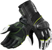 Revit RSR 4 Motorfiets handschoenen,  zwart-geel,  afmeting S