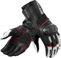Revit RSR 4 Motorfiets handschoenen,  zwart-wit,  afmeting XL