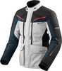 Revit Safari 3 Textiel jas Blauw Zilver XL