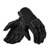 Revit Sand 3 Dames motorfiets handschoenen Zwart XL