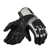Revit Sand 3 Dames motorfiets handschoenen Zwart Zilver L