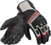 Revit Sand 3 Handschoenen Zwart Rood 2XL