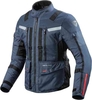 Revit Sand 3 Textiel jas Zwart Blauw 3XL