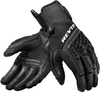Revit Sand 4 Dames Motorhandschoenen,  zwart,  afmeting L voor vrouw