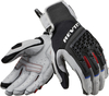 Revit Sand 4 De Handschoenen van de motorfiets,  zwart-grijs,  afmeting 2XL