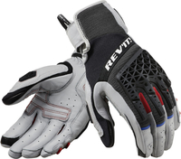 Revit Sand 4 De Handschoenen van de motorfiets,  zwart-grijs,  afmeting 2XL