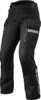 Revit Sand 4 H2O Dames Motorfiets Textiel Broek,  zwart,  afmeting 36 voor vrouw