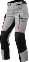 Revit Sand 4 H2O Dames Motorfiets Textiel Broek,  zwart-zilver,  afmeting 36 voor vrouw