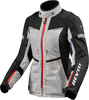 Revit Sand 4 H2O Dames Textiel Jas,  zwart-grijs,  afmeting 42 voor vrouw
