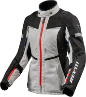 Revit Sand 4 H2O Dames Textiel Jas,  zwart-grijs,  afmeting 44 voor vrouw