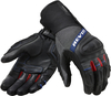 Revit Sand 4 H2O De Handschoenen van de motorfiets,  zwart-rood,  afmeting XL