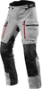 Revit Sand 4 H2O Motorfiets textiel broek,  zwart-zilver,  afmeting XL