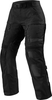 Revit Sand 5 H2O waterdichte dames motorfiets textiel broek,  zwart,  afmeting 40 voor vrouw