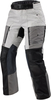 Revit Sand 5 H2O waterdichte dames motorfiets textiel broek,  zwart-zilver,  afmeting 36 voor vrouw