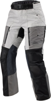 Revit Sand 5 H2O waterdichte dames motorfiets textiel broek,  zwart-zilver,  afmeting 40 voor vrouw