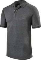 Revit Scott Poloshirt,  grijs,  afmeting S