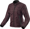 Revit Shade H2O Dames Motorfiets Textiel Jas,  rood,  afmeting S voor vrouw