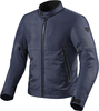 Revit Shade H2O Motorfiets textiel jas,  blauw,  afmeting 3XL