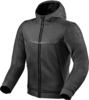 Revit Spark Air Motorfiets textiel jas,  zwart-grijs,  afmeting 3XL