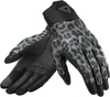 Revit Spectrum Dames Motorhandschoenen,  zwart-grijs,  afmeting L voor vrouw