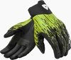 Revit Spectrum De Handschoenen van de motorfiets,  zwart-geel,  afmeting 2XL