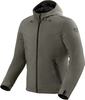 Revit Traffic H2O Motorfiets textiel jas,  groen,  afmeting S